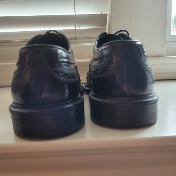To Boot  New York Black Wingtip, Size 9.5 - Picture 3 of 6
